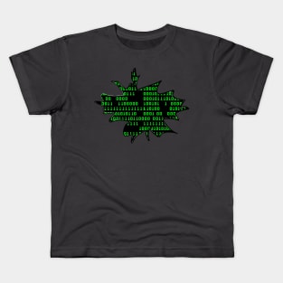 Matrix Code - Quirky Binary 1 and 0 Design Kids T-Shirt